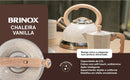 Chaleira de Apito com Indução - Brinox - Roma 2,7 litros - Cor Vanilla