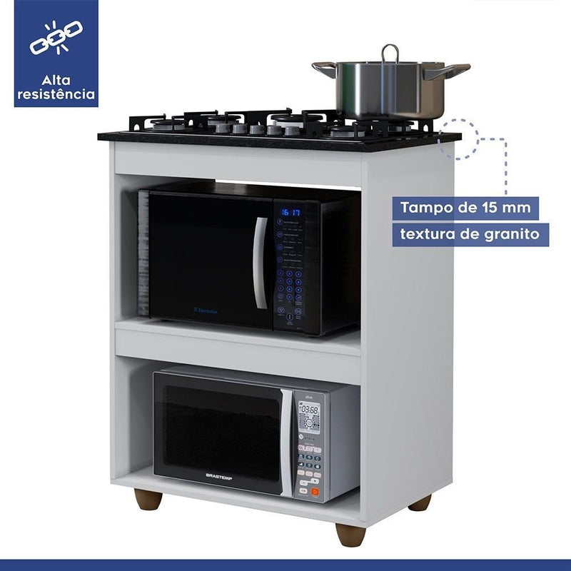 Balcão para Cooktop 5 Bocas CHAMA