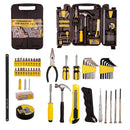 Kit Jogo Ferramentas 248 Peças Maleta Serviço Gerais Soquetes Chaves Combinada Luva Pigmentada