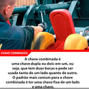 Kit Jogo Ferramentas 248 Peças Maleta Serviço Gerais Soquetes Chaves Combinada Luva Pigmentada