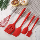 Super Conjunto de utensílios de cozinha antiaderente de silicone resistente
