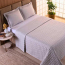 Cobre Leito Colcha BOOT 3 Peças King/Queen/Casal Dupla Face Matelassê Porta Travesseiro - Estampado Bouti