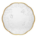 Jogo de Jantar 12 peças New Butterfly Fio de Ouro Cristal