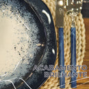 Aparelho de Jantar e Chá 30 Peças Ryo Galapagos Porcelana Oxford Jogo de Pratos e Xícaras