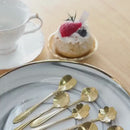 CONJUNTO DE COLHERES  PRIMAVERA PARA BOLO DE AÇO INOXIDÁVEL