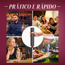 Kit Abridor De Vinho Automático Saca Rolha Elétrico Premium